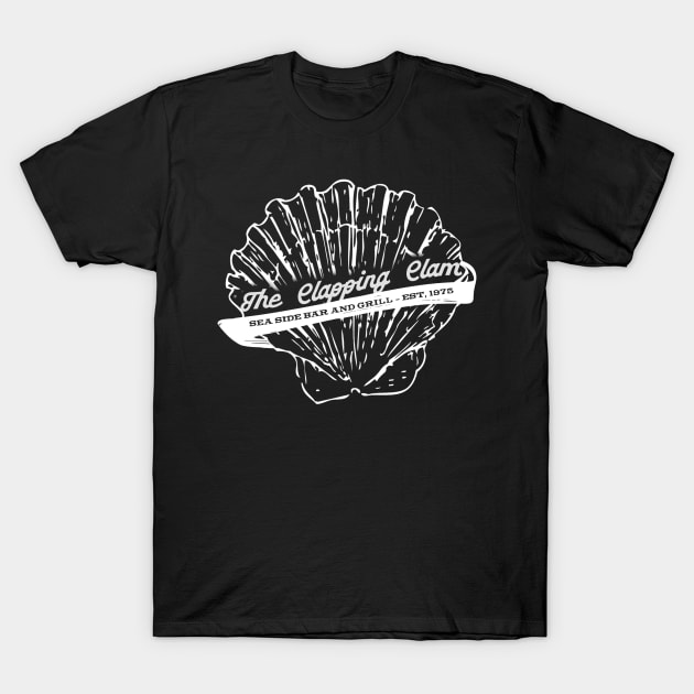 The Clapping Clam T-Shirt by nathancowle